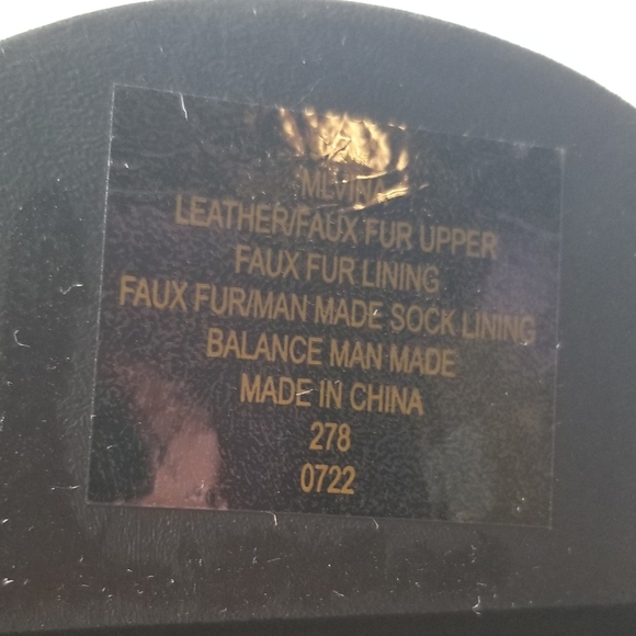 Marc Fisher Milvina Leather Boots - Picture 4 of 5